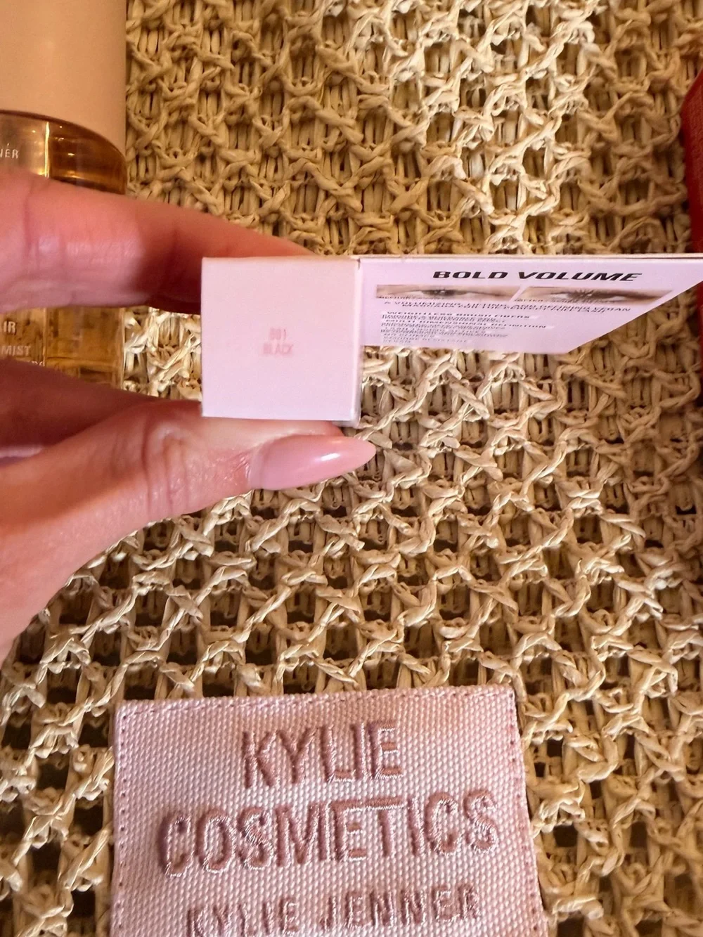 Kylie Cosmetics Pink, Red and Beige Beauty Trio with Branded Patch